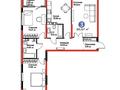 3-бөлмелі пәтер · 91 м² · 3/6 қабат, мкр Кайрат 8/1 — ЦЕНА ниже чем у застройщика, бағасы: ~ 63 млн ₸ в Алматы, Турксибский р-н — фото 2