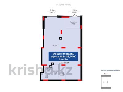 Еркін · 118.7 м², бағасы: ~ 1.9 млн ₸ в Астане, Есильский р-н