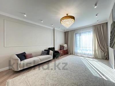 3-бөлмелі пәтер · 105 м² · 3/12 қабат, Мухамедханова, бағасы: 93 млн ₸ в Астане, Нура р-н