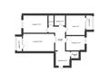 3-комнатная квартира · 105.2 м² · 8/9 этаж, Серкебаева 33/1 за ~ 42.1 млн ₸ в Кокшетау