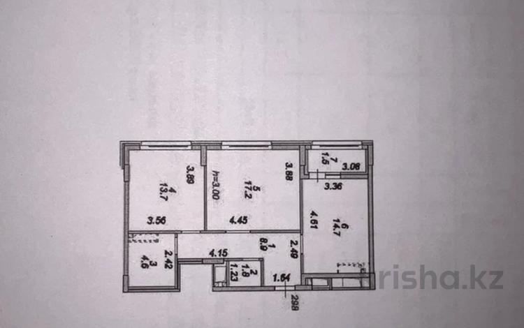 3-комнатная квартира · 63 м² · 12/16 этаж, проспект Туран 39/2 за 250 000 〒 в Астане, Нура р-н — фото 6