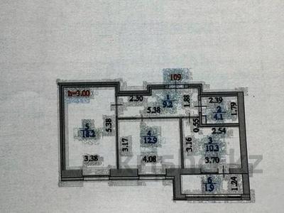 2-бөлмелі пәтер · 57 м² · 7/9 қабат, қалдаяқова 60б, бағасы: 33.5 млн ₸ в Астане, Сарайшык р-н