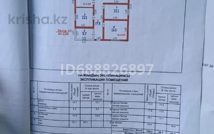 Отдельный дом • 4 комнаты • 147 м² • 8 сот., Казыбек Би 330 за 39 млн 〒 в Талгаре — фото 2