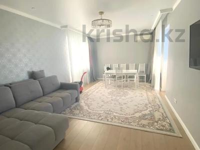 3-комнатная квартира · 90 м² · 5/10 этаж, мкр Хан Тенгри, Кенесары хана — парк им. Первого президента | Международная школа Мирас | Школа Бобек за 65 млн 〒 в Алматы, Бостандыкский р-н