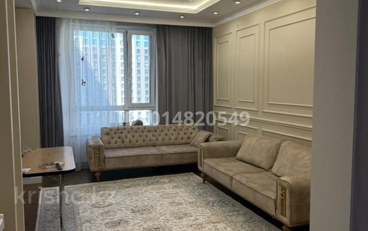 3-комнатная квартира · 120 м² · 6/14 этаж, Кабанбай батыра 56А за 800 000 ₸ в Астане, Есильский р-н — фото 2