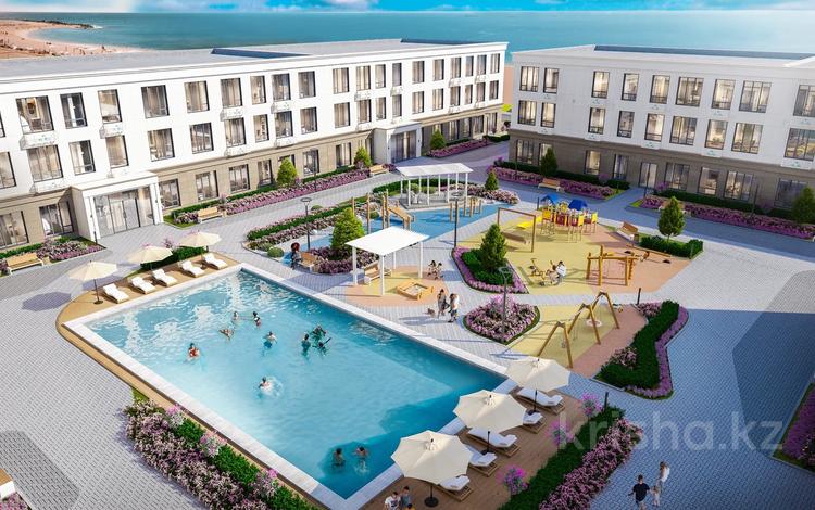 1-комнатная квартира · 36.72 м² · 2/3 этаж, Приморский 1мкр, уч 17,17/3,17/4,17/4 1 за ~ 9.2 млн 〒 в Актау, мкр Приморский — фото 2