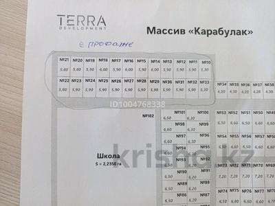 Участок · 1 сотка, Карабулак за 1.4 млн 〒 в Алматинской обл., Талгарский р-н