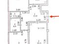 4-бөлмелі пәтер · 90.5 м² · 2/16 қабат, Мухамедханова 23а, бағасы: 50 млн ₸ в Астане, Нура р-н
