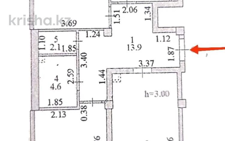 4-бөлмелі пәтер · 90.5 м² · 2/16 қабат, Мухамедханова 23а, бағасы: 50 млн ₸ в Астане, Нура р-н — фото 2