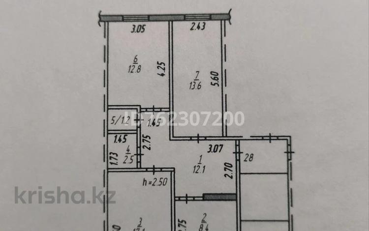 3-бөлмелі пәтер · 74 м² · 5/5 қабат, Е.Байгазиева — Старый город, бағасы: 11.2 млн ₸ в Темиртау — фото 2