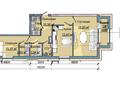 2-комнатная квартира · 72 м² · 11/13 этаж, мкр Сары Арка, ЖК NB Towers за 20 млн ₸ в Атырау — фото 2