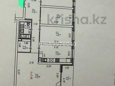 4-комнатная квартира · 113 м² · 7/16 этаж, Гагарина 233 — Гагарина-Березовского за ~ 144.4 млн ₸ в Алматы, Бостандыкский р-н
