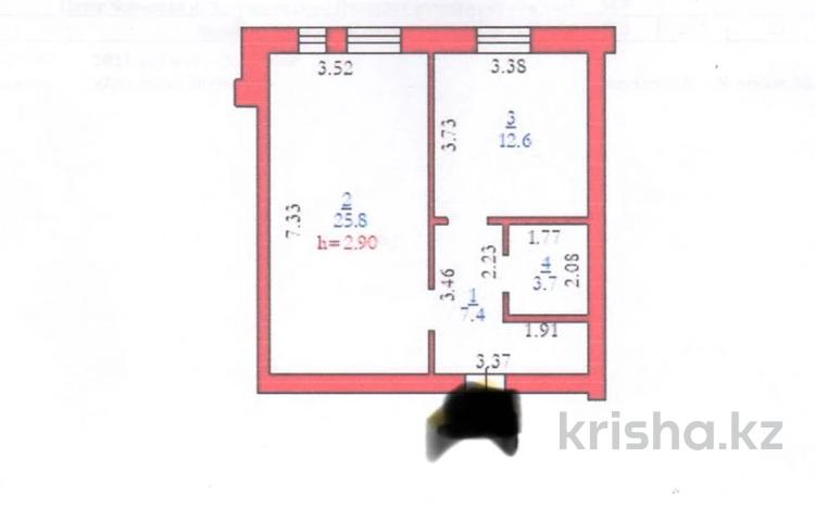 1-комнатная квартира, 49.5 м², 3/5 этаж, мкр. Алтын орда, Саздинское лесничество за 14 млн 〒 в Актобе, мкр. Алтын орда — фото 2