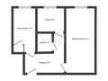 2-бөлмелі пәтер, 42.7 м², 1/5 қабат, Республики проспект, бағасы: 14.3 млн 〒 в Шымкенте, Аль-Фарабийский р-н — фото 9