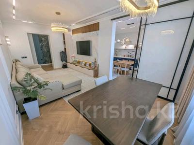 4-комнатная квартира · 122 м² · 9/16 этаж, Тлендиева 133 — Сатпаева за 127 млн 〒 в Алматы, Бостандыкский р-н