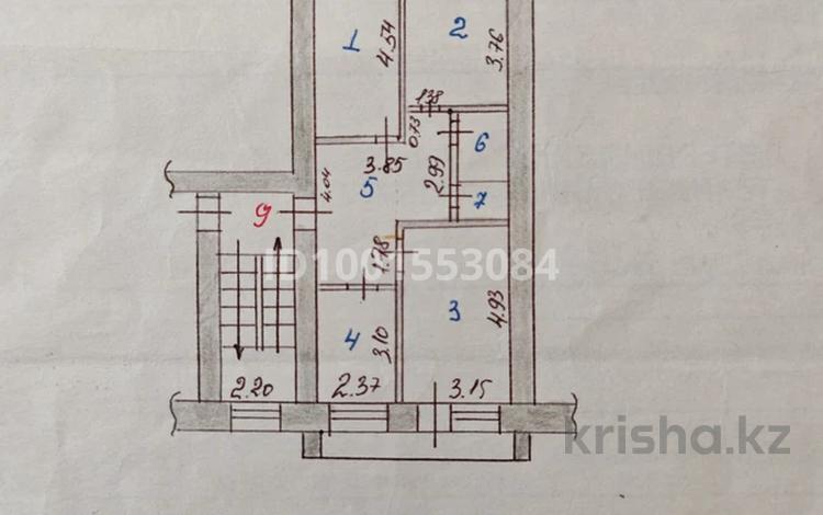 3-комнатная квартира · 65 м² · 3/3 этаж, мкр Михайловка , Бабруйская 5а за 20 млн ₸ в Караганде, Казыбек би р-н — фото 2