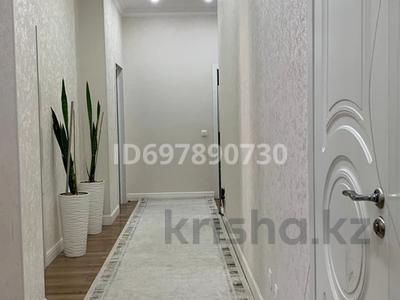 3-комнатная квартира, 106 м², 5/9 этаж, Туран стр. 22 за 110 млн 〒 в Астане, Есильский р-н