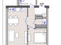 1-комнатная квартира · 45.3 м² · 4/6 этаж, Микрорайон Нуркент 9 за 24.5 млн ₸ в Алматы, Алатауский р-н — фото 3