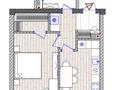 1-комнатная квартира · 45.3 м² · 4/6 этаж, Микрорайон Нуркент 9 за 24.5 млн ₸ в Алматы, Алатауский р-н — фото 4