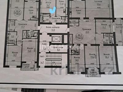 1-бөлмелі пәтер · 38.8 м² · 7/7 қабат, 18 мкрн, бағасы: 8 млн ₸ в Актау, 18-й мкр 