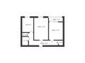 2-бөлмелі пәтер · 50.4 м² · 6/6 қабат, Боровской 74, бағасы: 15 млн ₸ в Кокшетау — фото 6