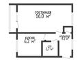 1-комнатная квартира · 30.1 м² · 4/5 этаж, Гагарина за 15.8 млн ₸ в Костанае — фото 8