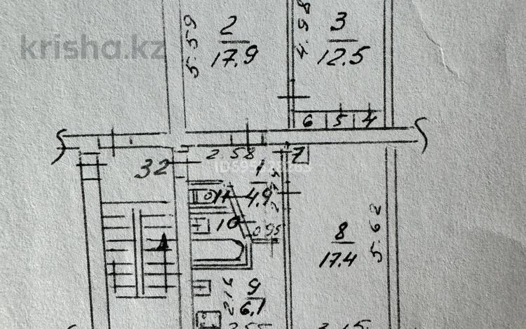 3-бөлмелі пәтер, 63.4 м², 4/5 қабат, Франко, бағасы: 17 млн 〒 в Рудном — фото 2