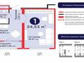 1-комнатная квартира · 34.53 м² · 6/14 этаж, Улы Дала 14 — Улы дала (ДОМ С РЕМОНТОМ) ГОРЯЧКАААА за 21.8 млн ₸ в Астане, Нура р-н — фото 3