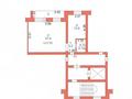 2-комнатная квартира, 55.5 м², 4/9 этаж, Карагайлы 42г за 16.9 млн 〒 в Семее — фото 2