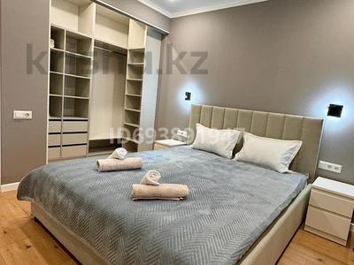 2-комнатная квартира, 57 м², 11 этаж посуточно, Жандосова 94А за 25 000 〒 в Алматы, Бостандыкский р-н