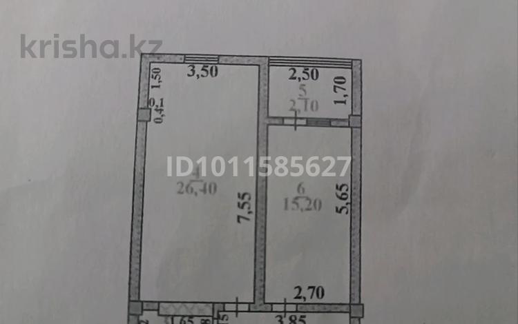 2-комнатная квартира · 60 м² · 6/9 этаж, мкр Нурсат 135б за 28 млн ₸ в Шымкенте, Каратауский р-н — фото 3