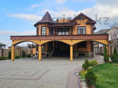 Отдельный дом · 8 комнат · 750 м² · 15 сот., мкр Нурлытау (Энергетик) за 620 млн ₸ в Алматы, Бостандыкский р-н