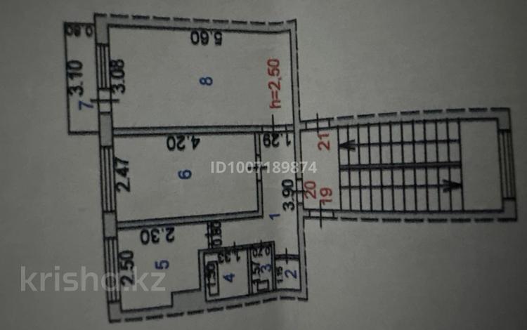 2-комнатная квартира · 44.8 м² · 2/5 этаж, О.Бойконурова 18А — Возле Политехника колледж за 9 млн ₸ в Жезказгане — фото 2