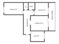 3-бөлмелі пәтер · 64 м² · 2/10 қабат, Абая 68, бағасы: 28 млн ₸ в Костанае — фото 4