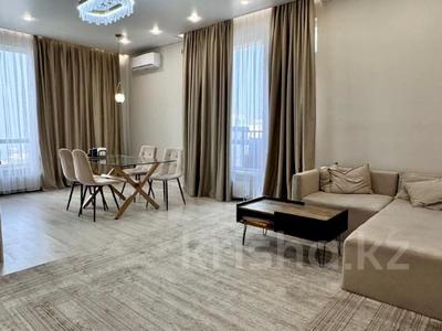 3-комнатная квартира · 94 м² · 5/19 этаж, Аль-Фараби 41 — ДИЗАЙНЕРСКИЙ РЕМОНТ, ПАНОРАМНЫЕ ОКНА за 127 млн ₸ в Алматы, Бостандыкский р-н