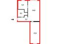 2-бөлмелі пәтер · 44.2 м² · 4/5 қабат, Мкр. Горка Дружбы, бағасы: 8 млн ₸ в Темиртау — фото 10