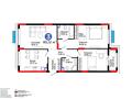 3-бөлмелі пәтер · 85.12 м² · 2/9 қабат, Е 900 8 — Аллея GreenLine-Ханшатыр, бағасы: 65.5 млн ₸ в Астане, Нура р-н