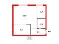 1-бөлмелі пәтер · 30.6 м² · 2/5 қабат, Жаңа қала ш/а., Ул.Ерубаева, бағасы: 20.5 млн ₸ в Караганде, Казыбек би р-н — фото 9