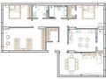 4-комнатная квартира · 125 м² · 2/12 этаж, Сыганак — КАЧЕСТВО и ДИЗАЙН за 115 млн ₸ в Астане, Нура р-н — фото 2