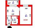 1-комнатная квартира · 43 м² · 3/14 этаж, Тлендиева 36 за 15.5 млн ₸ в Астане, Сарыарка р-н — фото 10