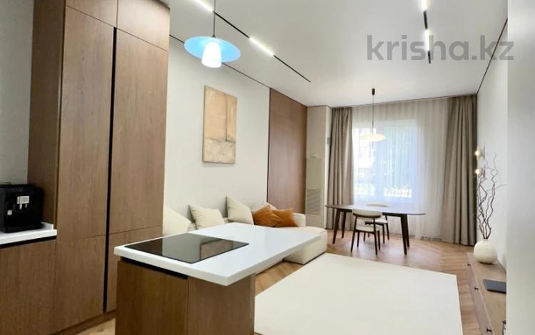 3-комнатная квартира, 110 м², 1/7 этаж, мкр Мирас, мкр. Мирас 157 за 119 млн 〒 в Алматы, Бостандыкский р-н — фото 2