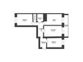 3-комнатная квартира · 101.8 м² · 5/9 этаж, Аль-Фараби 20 за 64 млн ₸ в Костанае — фото 2
