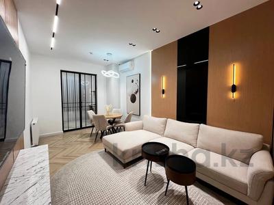 2-бөлмелі пәтер · 55 м² · 5/9 қабат, Жандосова 58/4 — Cулейменова, бағасы: 400 000 ₸ в Алматы
