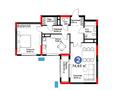 2-бөлмелі пәтер · 74.83 м², Акберен стр. №4/5, бағасы: ~ 40.2 млн 〒 в Атырау — фото 3