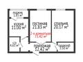 2-комнатная квартира, 77.4 м², 9/9 этаж, 7 мкрн. за 24.4 млн 〒 в Костанае — фото 8