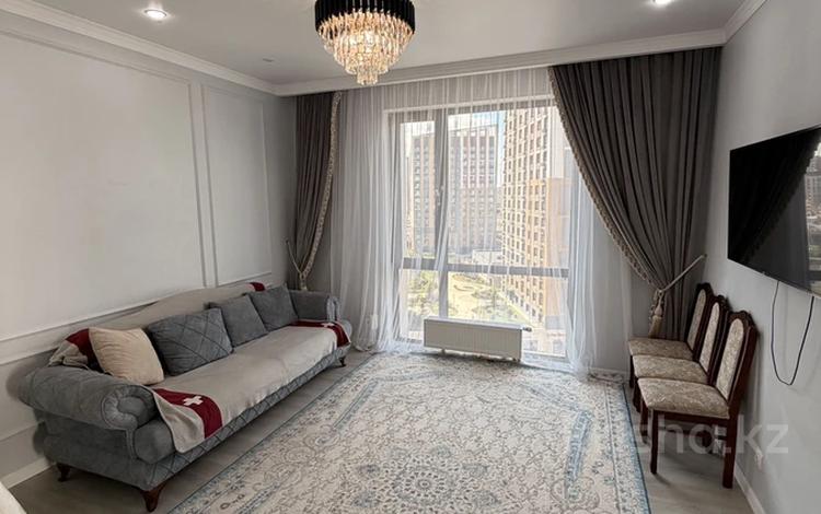 3-комнатная квартира · 85 м² · 9/12 этаж, Мухамедханова 4 за 500 000 ₸ в Астане, Нура р-н — фото 2