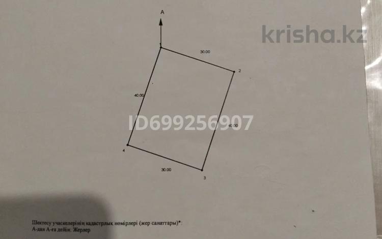 Участок · 12 соток, ЖМ Сайрам, Жаңақұрылыс 10 — Участок 374 за ~ 10 млн 〒 в Шымкенте, Каратауский р-н — фото 2
