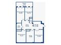 4-комнатная квартира · 97.2 м², ​Микрорайон Оазис, участок 44 за ~ 29.2 млн ₸ в Караганде — фото 3