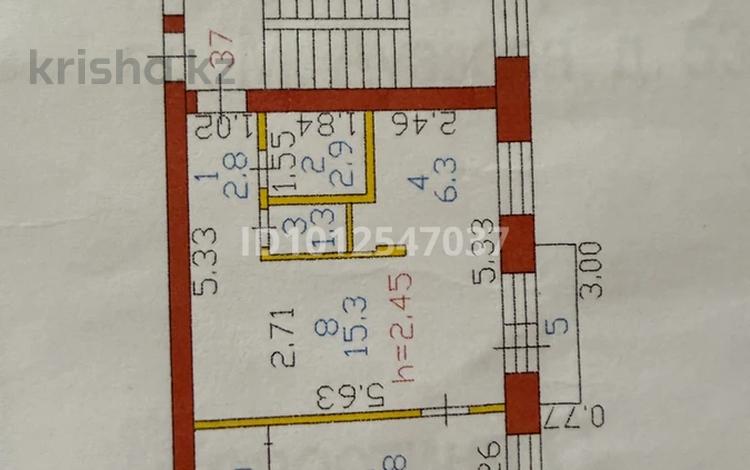 2-бөлмелі пәтер · 42.1 м² · 2/4 қабат, Ауезова 53 — Район 42 школы, бағасы: 14 млн ₸ в Семее — фото 2
