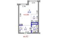 1-комнатная квартира · 33.4 м² · 5/9 этаж, мкр Шугыла, Жунисова 2/25 за ~ 23.5 млн ₸ в Алматы, Наурызбайский р-н — фото 8